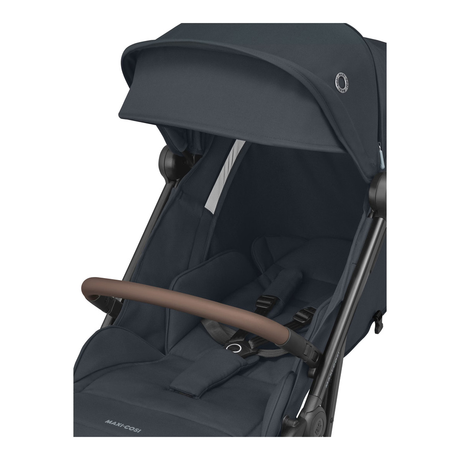 Maxi-Cosi Buggy Soho in Blau mit Schwenkrädern und Federung - Bild 2