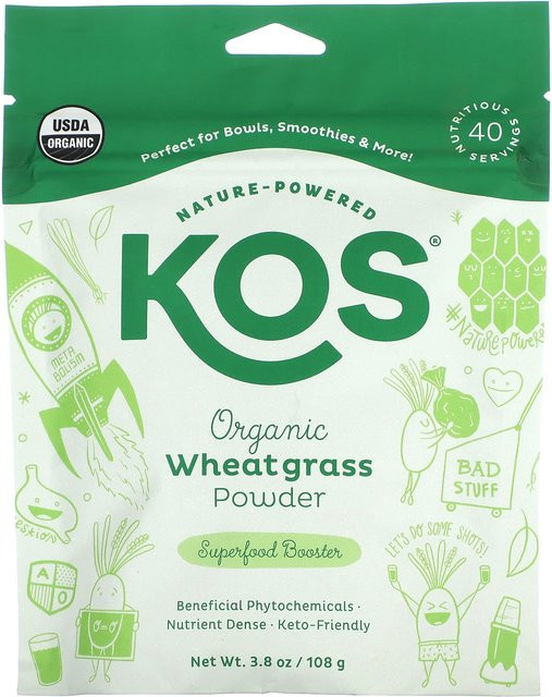 KOS Bio-Weizengraspulver 108 g - Bild 1