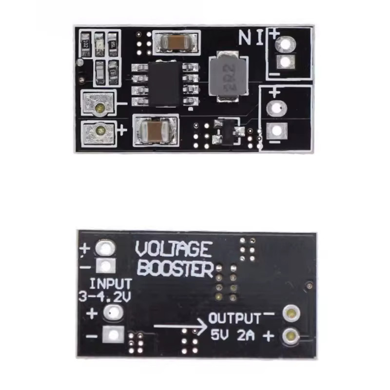 Matek Boost-Modul DC-DC 1s Lipo Spannungsverstärker 5V Synchroner Gleichrichter 2A Ausgang Schwarz für FPV-Racing-Drohnen - Bild 2