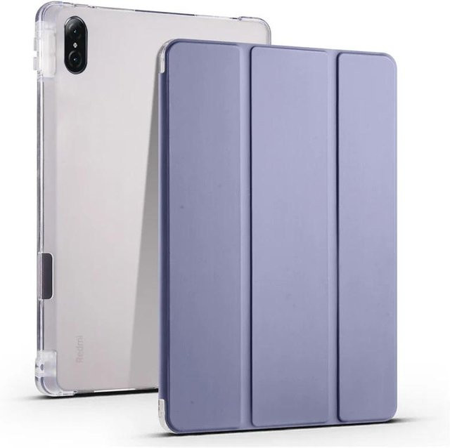 OnePlus Pad 3 Hülle mit Stifthalter und Ständer, faltbare Flip-Hülle in Lila, passend für 13,2 Zoll Tablets - Bild 1
