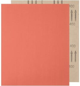 PFERD Schleifbogen Korund A400 für Holz, Metall und Lack, Farbe: Rot, B: 28 cm, H: 23 cm - Bild 1