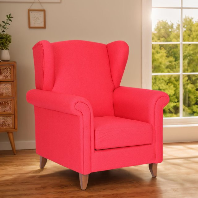 Polstersessel Loretta von Prestige Home in Pink, B/T/H: 86 x 81 x 105 cm - Bild 1