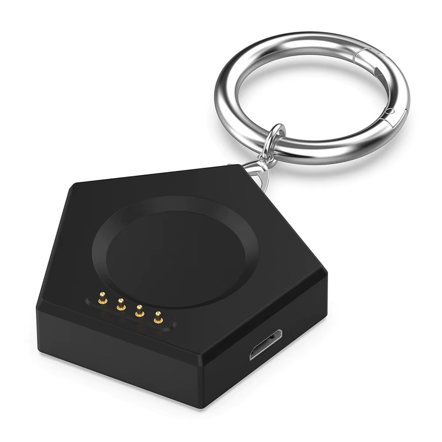 APWIKOGER Magnetisches Ladegerät mit Schlüsselanhänger für OnePlus Watch 2 und OPPO Watch X/4 Pro/3 Pro/3/2/SE mit USB-C und Micro-USB Anschluss - Bild 2