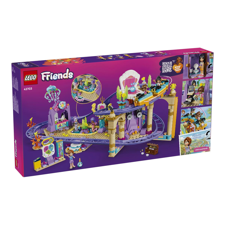 LEGO Friends Meerjungfrauen-Achterbahn Rollenspielset ab 8 Jahren - Bild 5