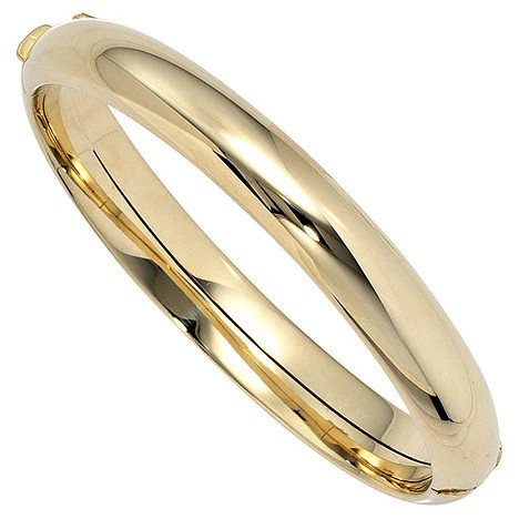 Colfem Armreif 585 Gelbgold, oval, Kastenschloss - Bild 1