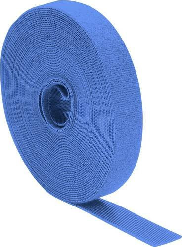 Quadrios 25CA525 Klettband zum Bündeln aus Polyamid in Blau als Meterware - Bild 1
