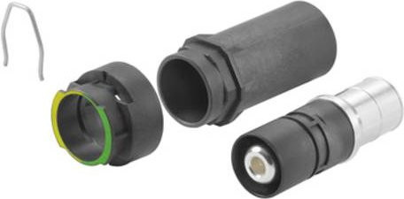 Weidmüller Crimpkontakt HDC HP 250M 50 PE in Schwarz - Bild 1
