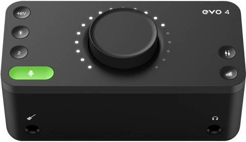 Audient EVO 4 Audio Interface in Schwarz - Bild 1