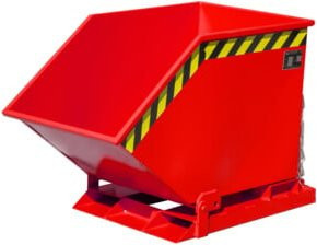 Bauer Südlohn Späne-Kippmulde SKK 250, rot, B/T/H: 74 x 59 x 70 cm - Bild 1