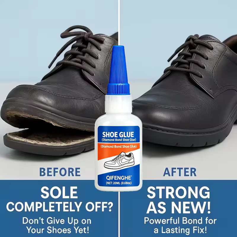 Universeller Multimaterial-Schuhkleber in Weiß zur Reparatur von Sneakern, Leder und Leinen - Bild 2