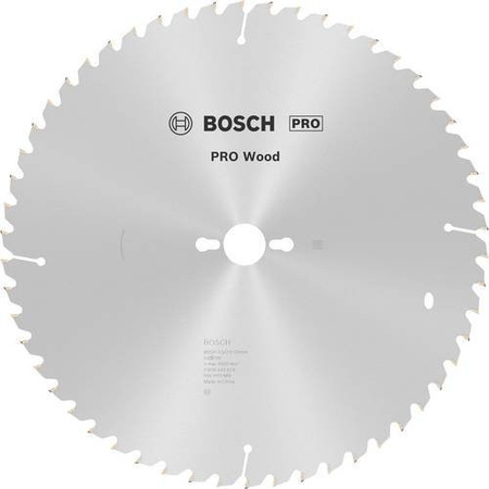 Bosch Optiline Kreissägeblatt Wood für Tischkreissägen mit 54 Zähnen, Durchmesser: 350 mm, Bohrung: 30 mm, Schnittdicke: 3,5 mm