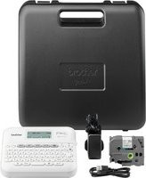 Brother P-Touch PT-D410VP Beschriftungsgerät in Grau und Weiß mit Thermotransfer-Technologie, USB-Anschluss und Unterstützung für TZe Schriftbänder von 3,5 mm bis 18 mm Breite - Bild 2