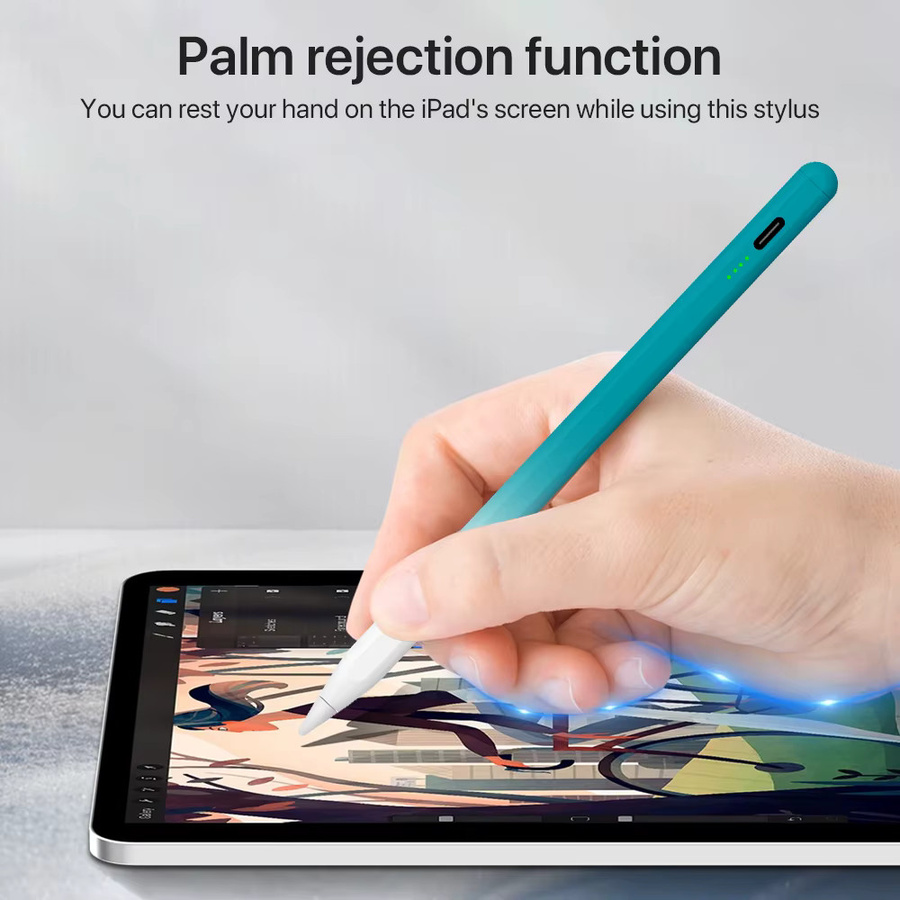 EMTRA Eingabestift für iPad mit Neigungsfunktion und Handflächenabweisung, magnetisch, kompatibel mit iPad Pro, Air und Mini (2018–2025) zum Zeichnen - Bild 3