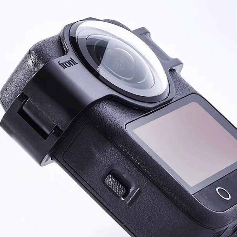 DJI Osmo 360 Snap-on Objektivschutz aus Glas mit Antireflexbeschichtung in Schwarz - Bild 4