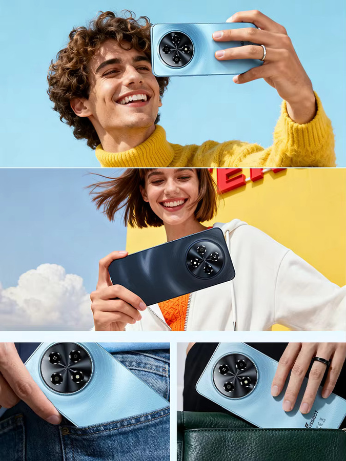 Fossibot S5 Pro Smartphone mit 6,88 Zoll HD+ Display, 256 GB Speicher, 32 GB RAM, Android 15, 6000mAh Akku, 120Hz, 50MP Kamera und seitlichem Fingerabdrucksensor - Bild 4