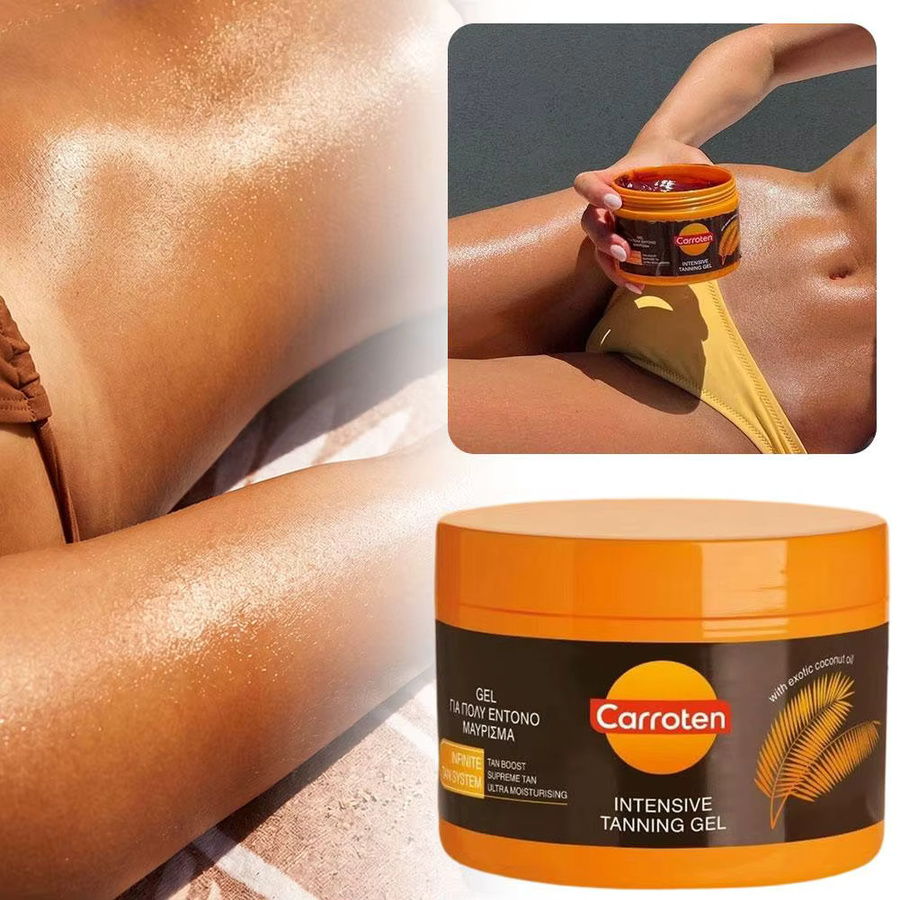 Carroten Supreme Tan Boost Tiefenbräunungsgel mit Kokosöl, Unisex - Bild 2