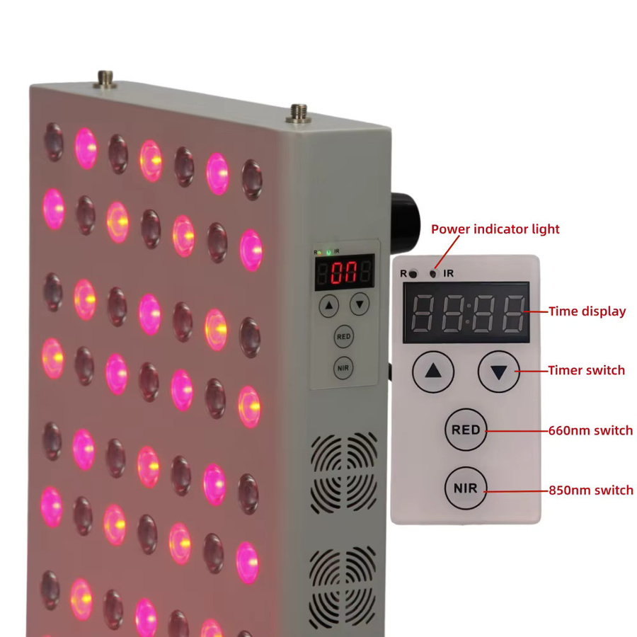 MasterGrow Rotlichttherapie-Panel, Dual-Chip, Unisex, Gesicht und Körper - Bild 2
