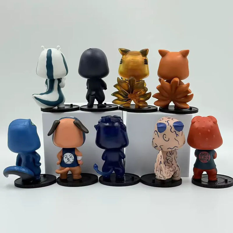 Bandai Naruto Anime Blind Box Actionfiguren Serie Sasuke und Kakashi in mehrfarbig aus Kunststoff zur Dekoration - Bild 4