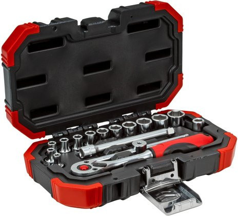 Gedore red Steckschlüsselsatz 1/4 Zoll, 16-teilig, SW 4-13mm - Bild 1