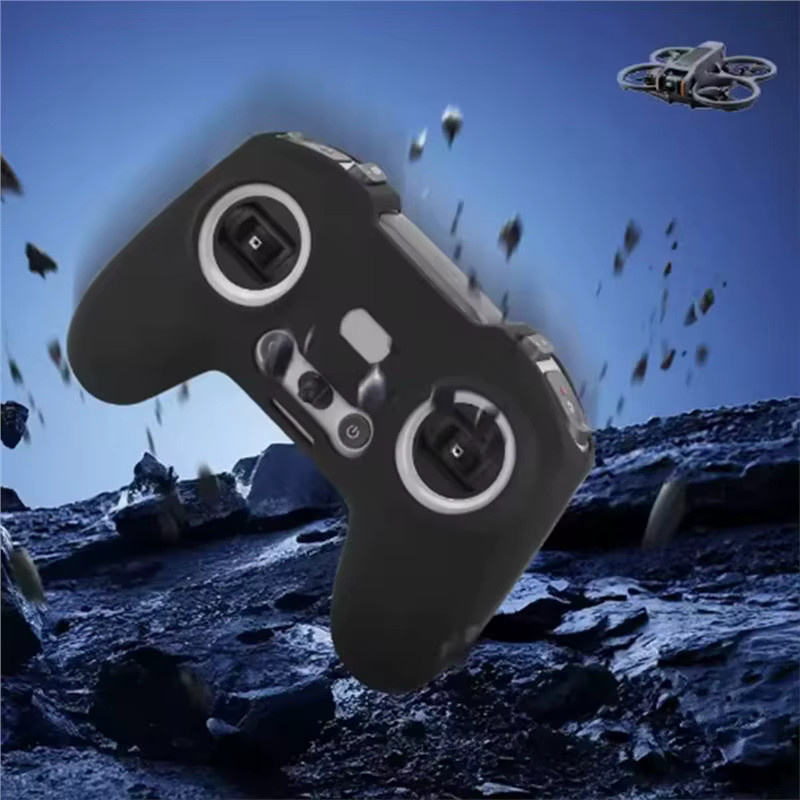 DJI Silikon-Schutzhülle für Avata 2/FPV Combo Drohne und RC 3 Fernbedienung in Schwarz - Bild 5