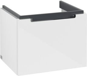 V&B Waschtischunterschrank Subway 2.0 in Glossy White, B/T/H: 53,7 x 42,3 x 42,3 cm - Bild 1