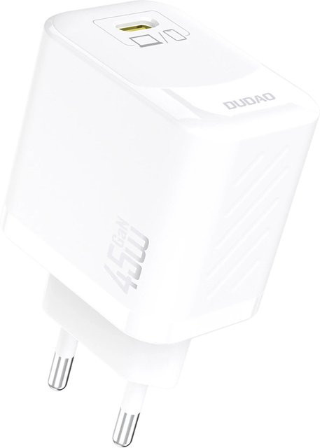 Netzladegerät Dudao A28 mit 45W und USB-C Anschluss in Weiß - Bild 1