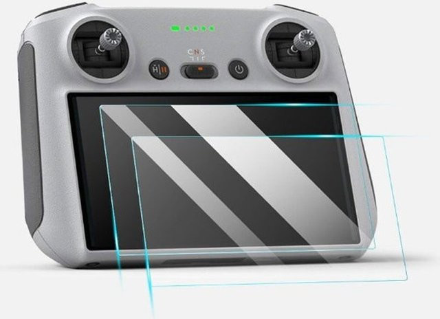 DJI HD-Displayschutzfolie aus gehärtetem Glas für RC und RC2 Fernbedienungen, transparent - Bild 1