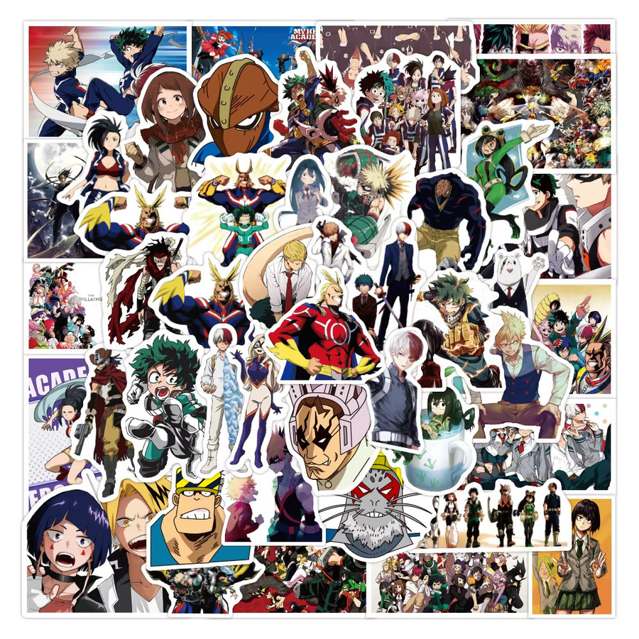 Bandai My Hero Academia Graffiti-Aufkleber, 50-teiliges Set - Bild 5