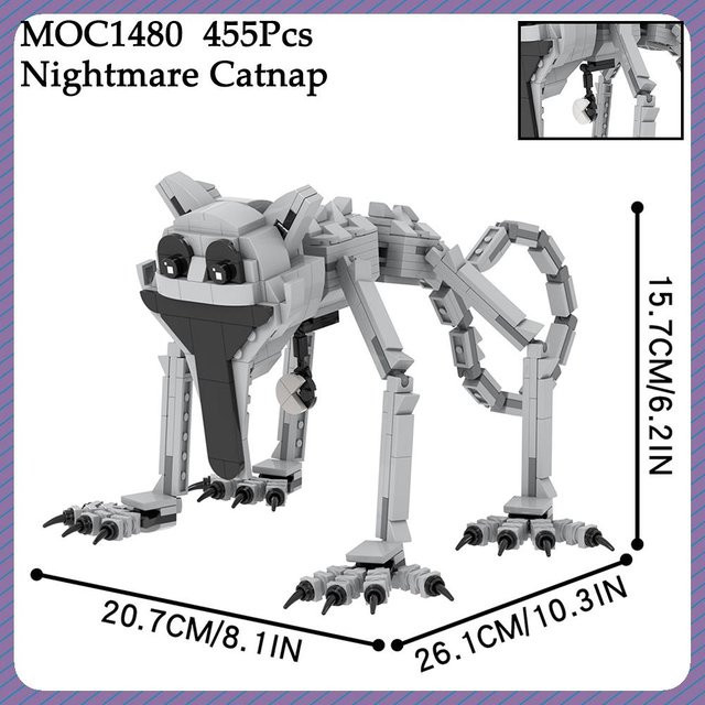MOOXI Catnap Horror Spiel Figur, Bausteine, ab 14 Jahre - Bild 1