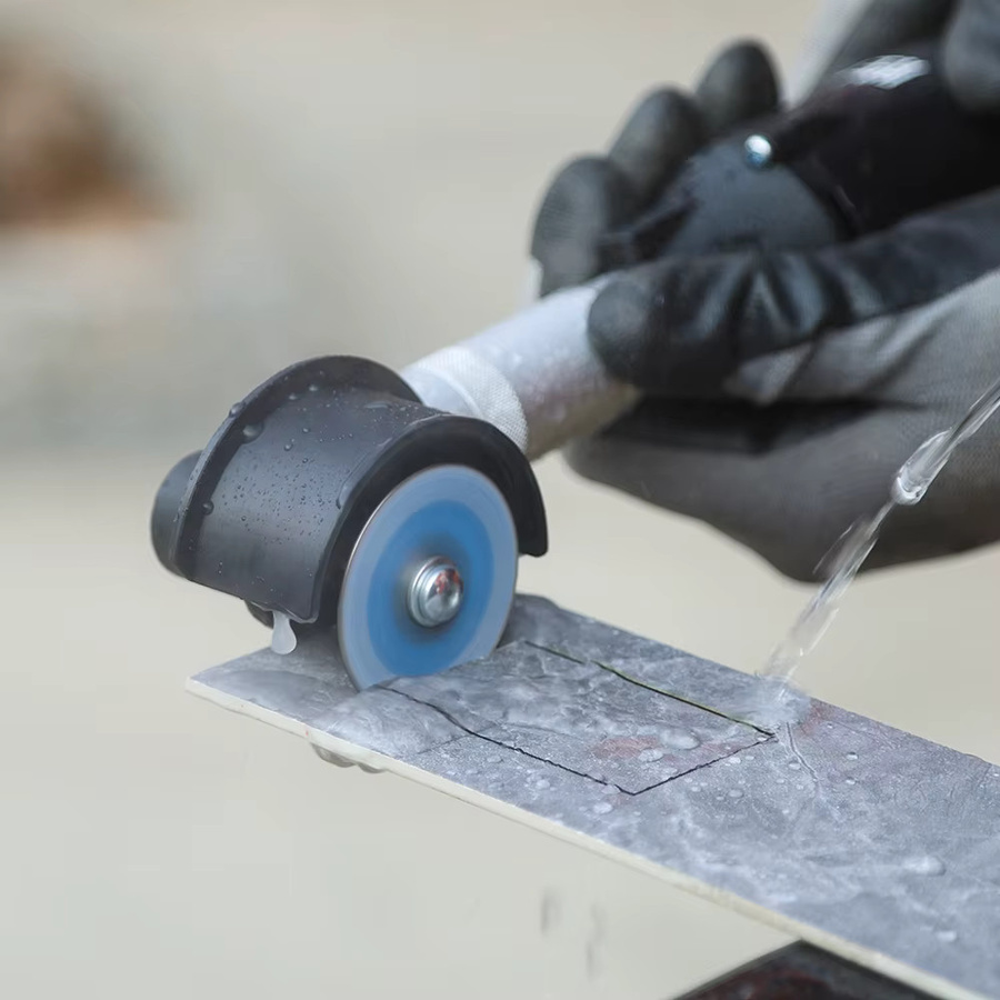 Raizi Ultradünne Mini-Diamanttrennscheibe für Fliesen, Keramik und Porzellan mit Schaft, Durchmesser: 50 mm - Bild 2