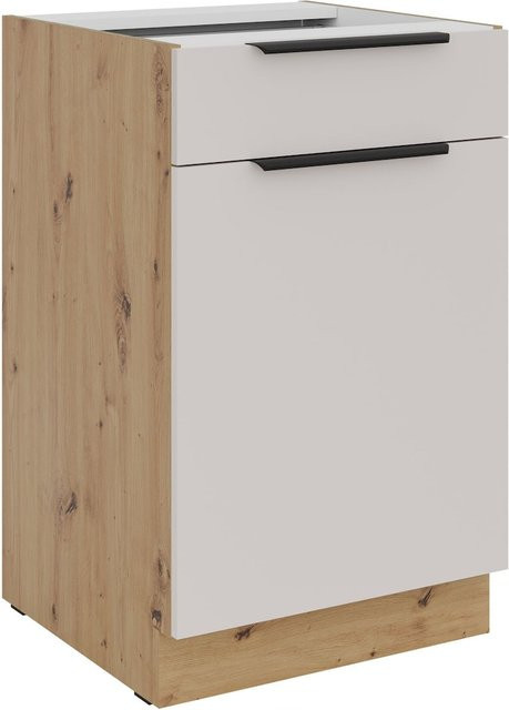 Küchenunterschrank SOLANO in Kaschmir Beige mit einer Breite von 50 cm - Bild 1