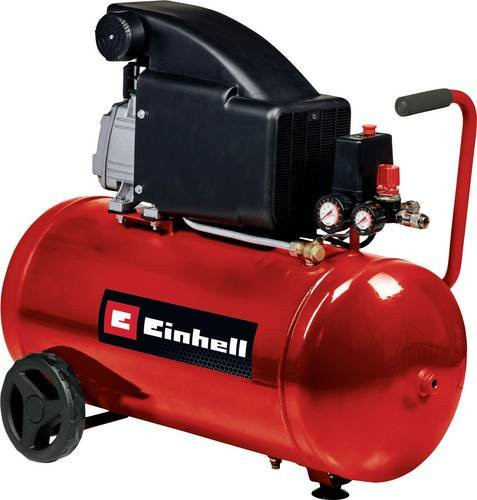Einhell Druckluft-Kompressor TC-AC 270/50/8 in Rot/Schwarz mit 50 l und 8 bar - Bild 2