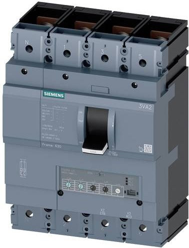 Siemens 3VA2440-5HM42-0AA0 Leistungsschalter in Grau mit Einstellbereich 160 - 400A und einer Schaltspannung von max. 690 V/AC - Bild 1