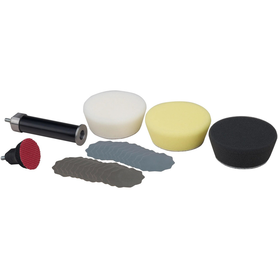 Proxxon Universal Schleif- und Polierset in Multicolour mit Schleifteller Ø 30 mm und 80 mm Verlängerung - Bild 2