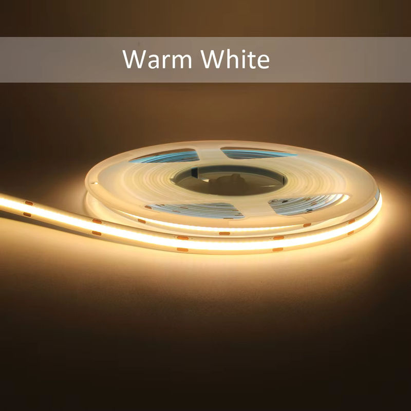 MJJCLED COB LED-Streifen mit Ra90 und 120 LEDs/m, flexibler LED-Bandleuchte für 12V DC oder 24V, nicht wasserdicht - Bild 4