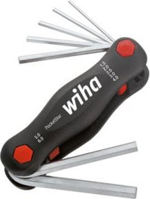Wiha PocketStar Sechskant Multitool 7-teilig in Schwarz, Inbusschlüssel 1.5-6 mm - Bild 1