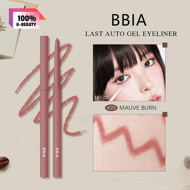 BBIA Last Auto Gel Eyeliner 24 Rosy Pastel, 0,3 g, schimmernd - Bild 1