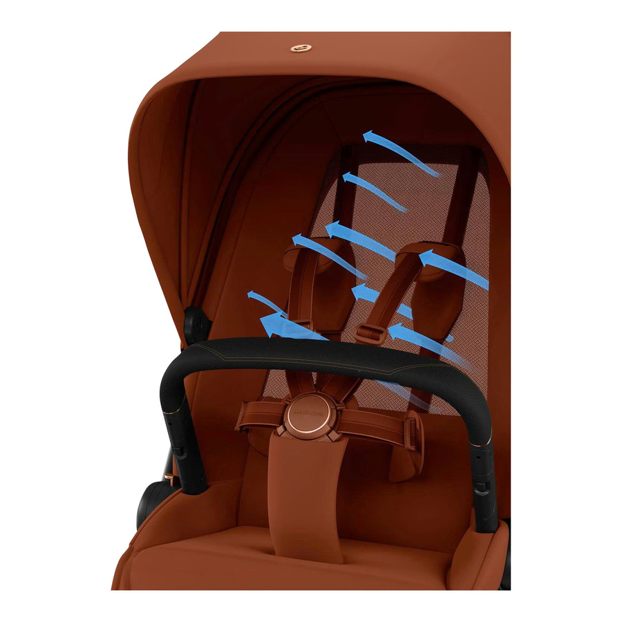 Maxi-Cosi Premium Kinderwagen Fame Kombikinderwagen in Braun - Bild 2