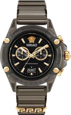Versace Herrenuhr New Icon Active Chronograph, 44 mm