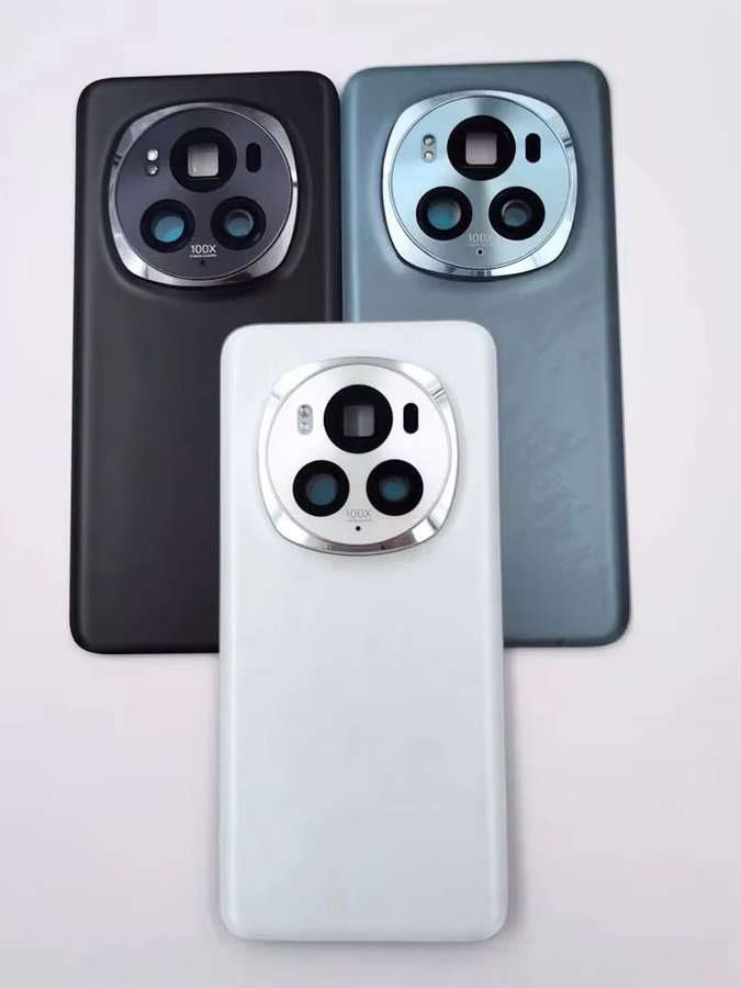 Honor Magic 6 Pro 5G Ersatzgehäuse aus Glas mit Kameraobjektiv in Schwarz - Bild 2