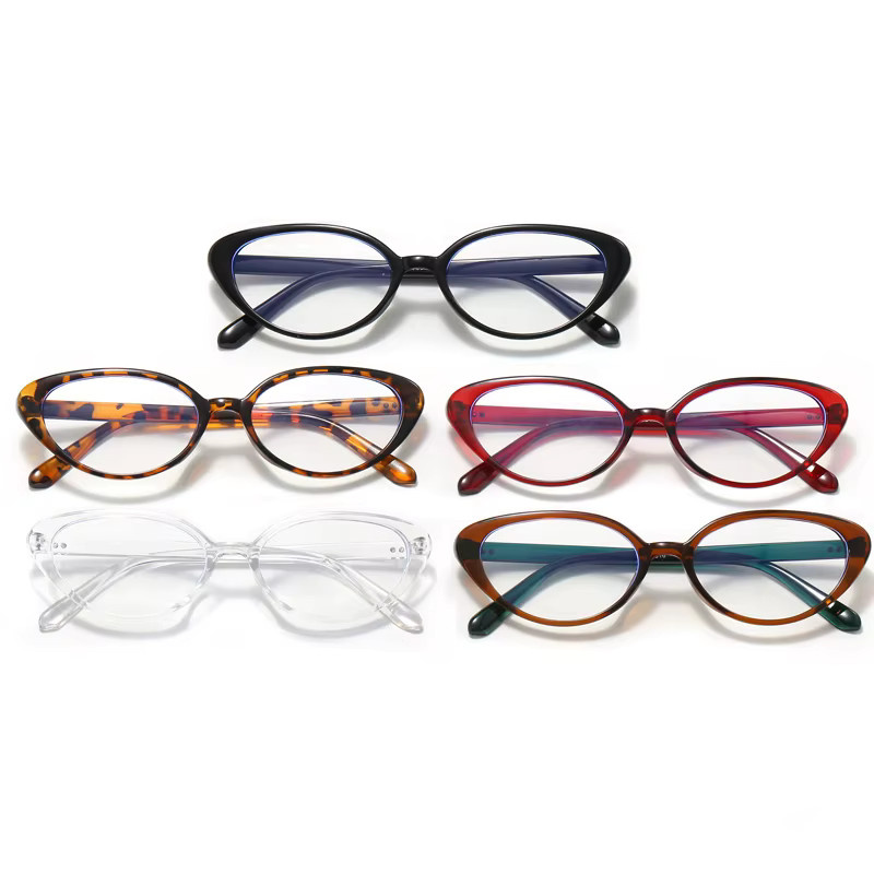 Julyrays Korrektionsbrille, Vollrand, Kunststoff, transparent, Blaulichtfilter - Bild 2