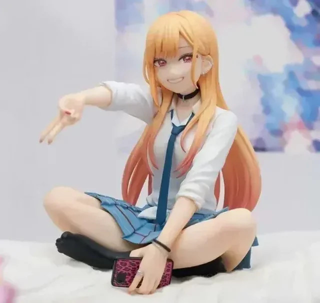 Bandai My Dress-Up Darling Kitagawa Marin, Anime-Figur, sitzende Statue, ab 14 Jahren - Bild 1