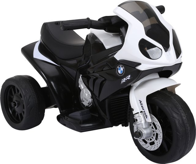 HOMCOM BMW S1000RR Elektro Kindermotorrad, Kinderfahrzeug, Schwarz, Weiß, ab 2 Jahren - Bild 1