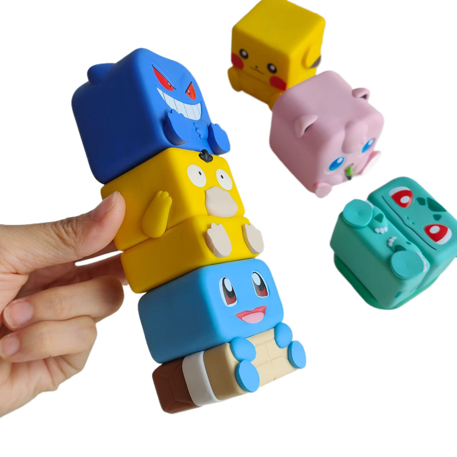 LDCX Pokémon Figuren, Bunt / Mehrfarbig, Kunststoff - Bild 3