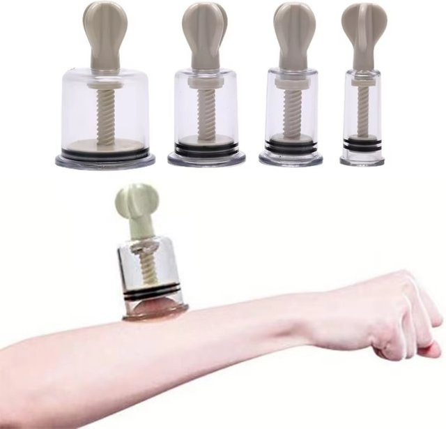 OUUME Vakuum-Schröpfset Körpermassagebecher, Unisex - Bild 1