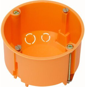 Kopp Hohlwanddose ISO 70mm in Orange mit 47mm Durchmesser - Bild 1