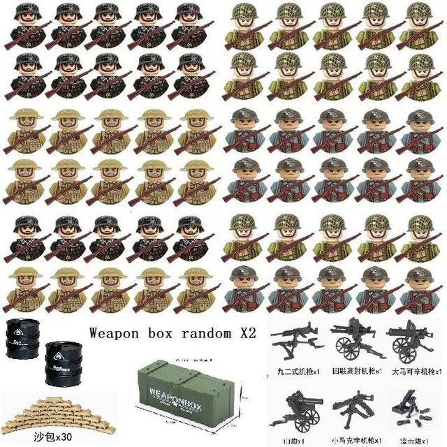 Zweiter Weltkrieg Militärfiguren, Soldaten, ab 14 Jahren - Bild 1