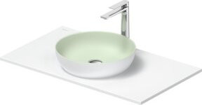 Duravit Konsolenwaschtisch Sivida in Grün und Weiß, matt - Bild 1