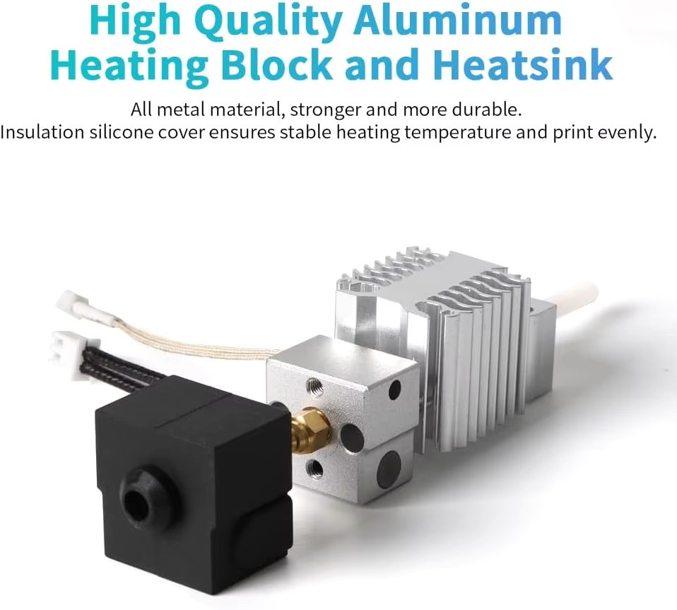 Creality Ender 3 V3 SE Hotend-Düsen-Kit mit Edelstahl-Hals für effiziente Heizung und Kühlung - Bild 4