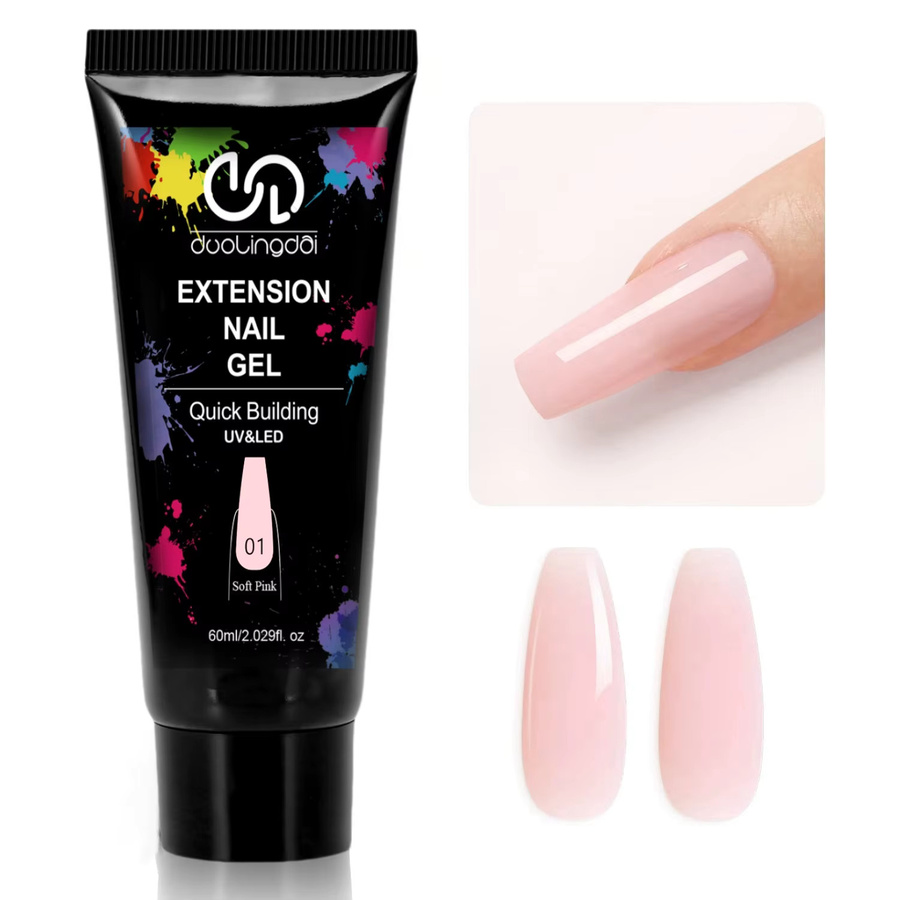 DUOLINGDAI Nagelkleber-Gel, 60g, glänzend - Bild 3